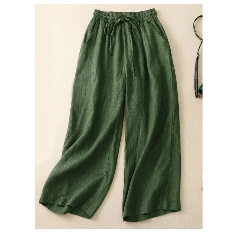 Womens Relaxed Drawstring Pants, Comfortable Casual Pants for Daily Comfort and Style