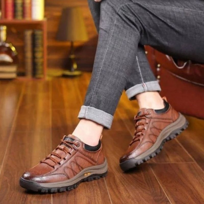 Mens Orthopedic Walking Shoes, Slip On Sneakers, Casual Lightweight Comfort Loafers