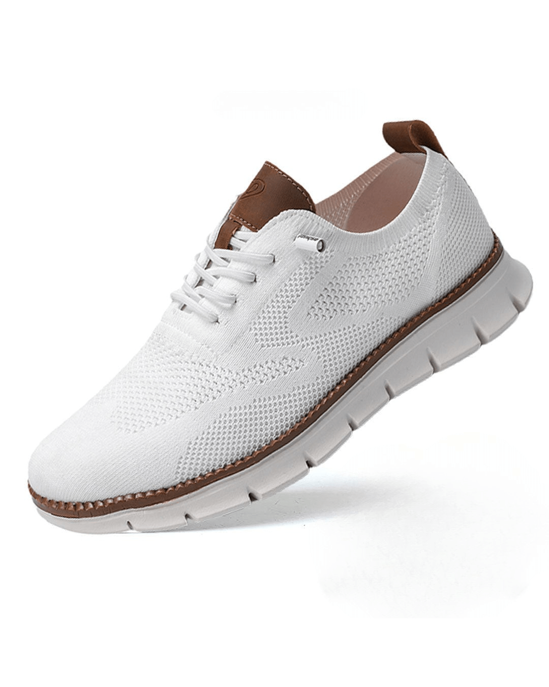 Mesh Sneakers with Shock Absorbing Sole and Ergonomic Outsole Minimalist Design