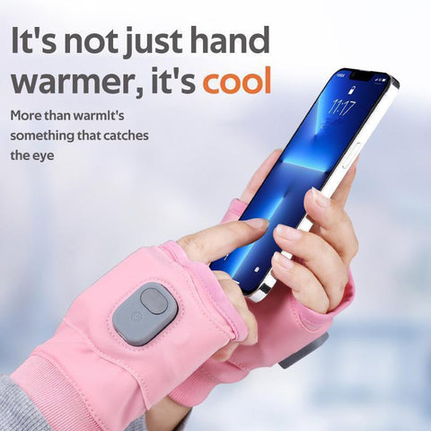 Heated Gloves with Three Temperature Settings and Type C Charging