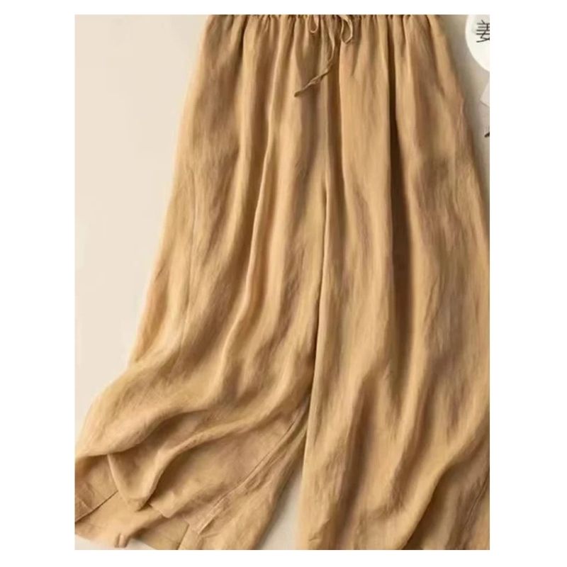 Womens Relaxed Drawstring Pants, Comfortable Casual Pants for Daily Comfort and Style