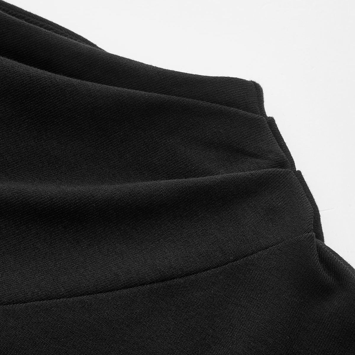 Rayon Jersey Top with Asymmetrical Neckline and Long Sleeves, Hip Length
