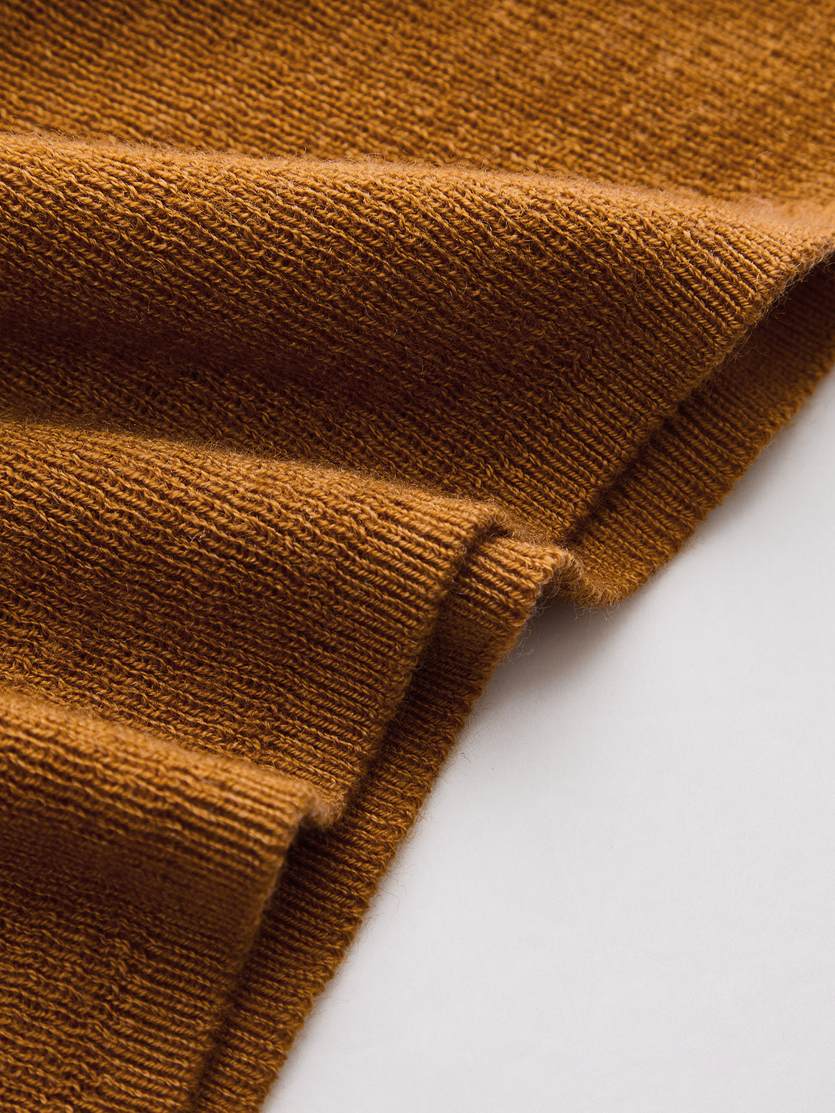 Slim Fit Knit Sweater with Wool Blend and Medium Stretch