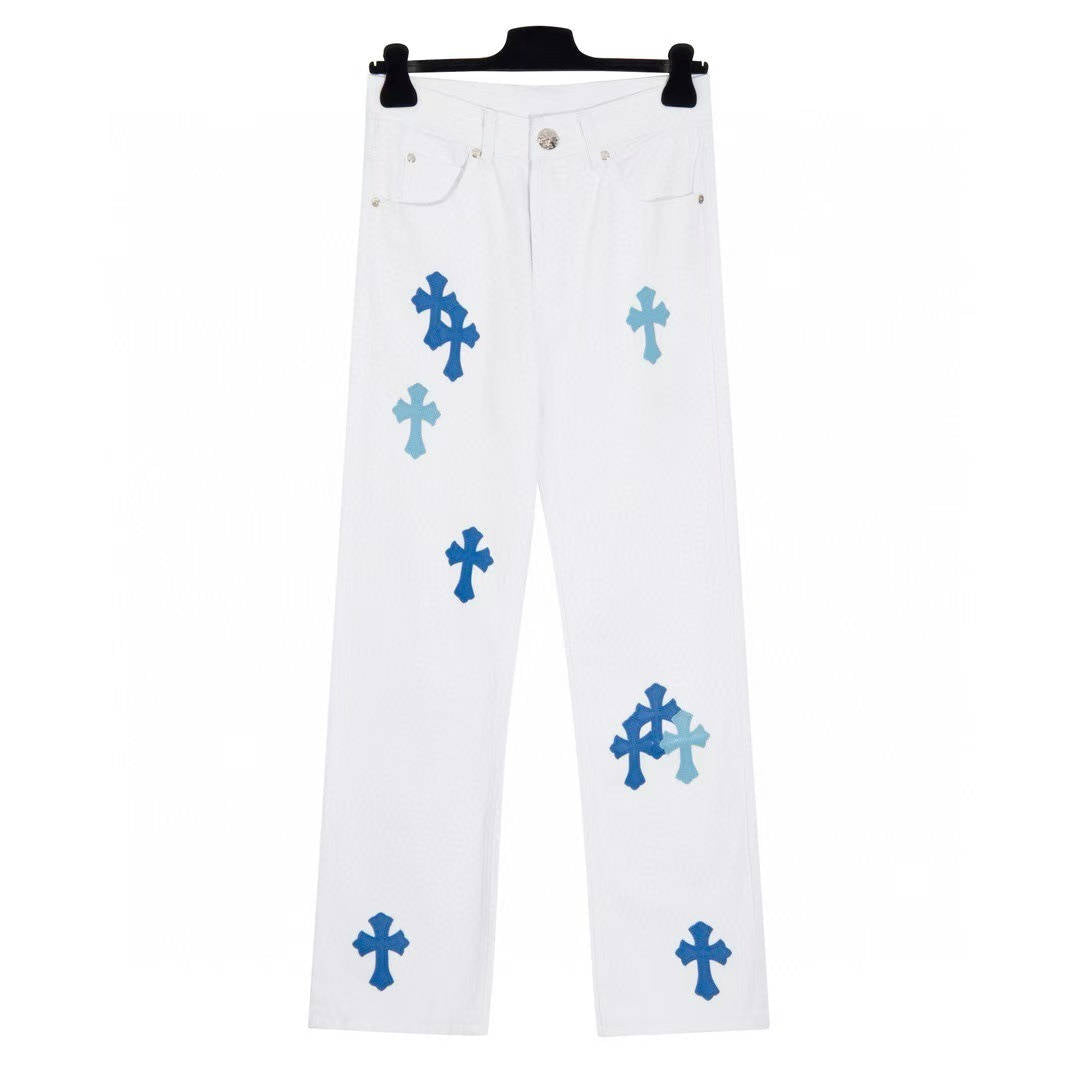 Chrome Hearts Pants, New Casual Designer Style Trousers