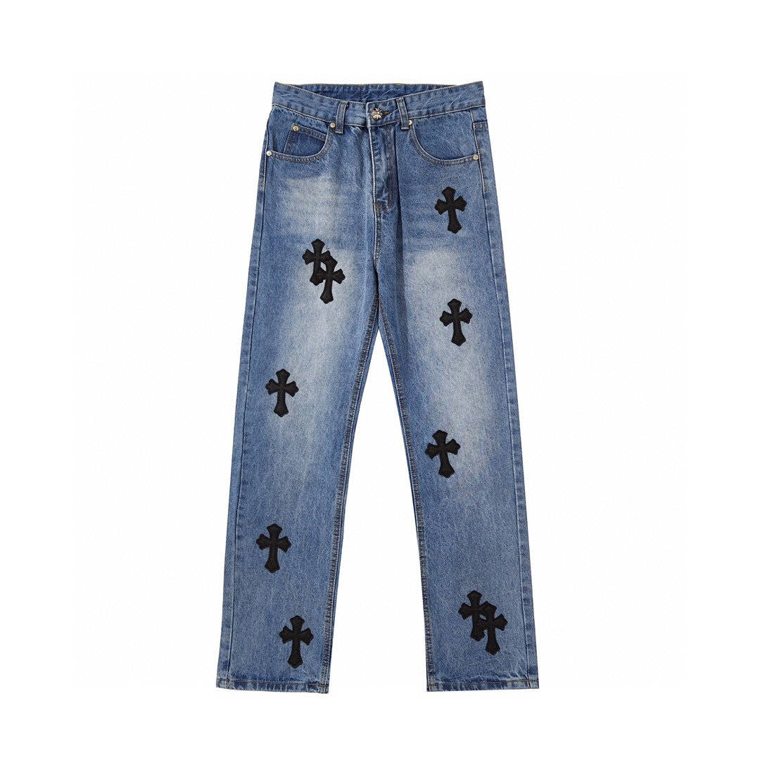 Chrome Hearts Pants, New Casual Designer Style Trousers
