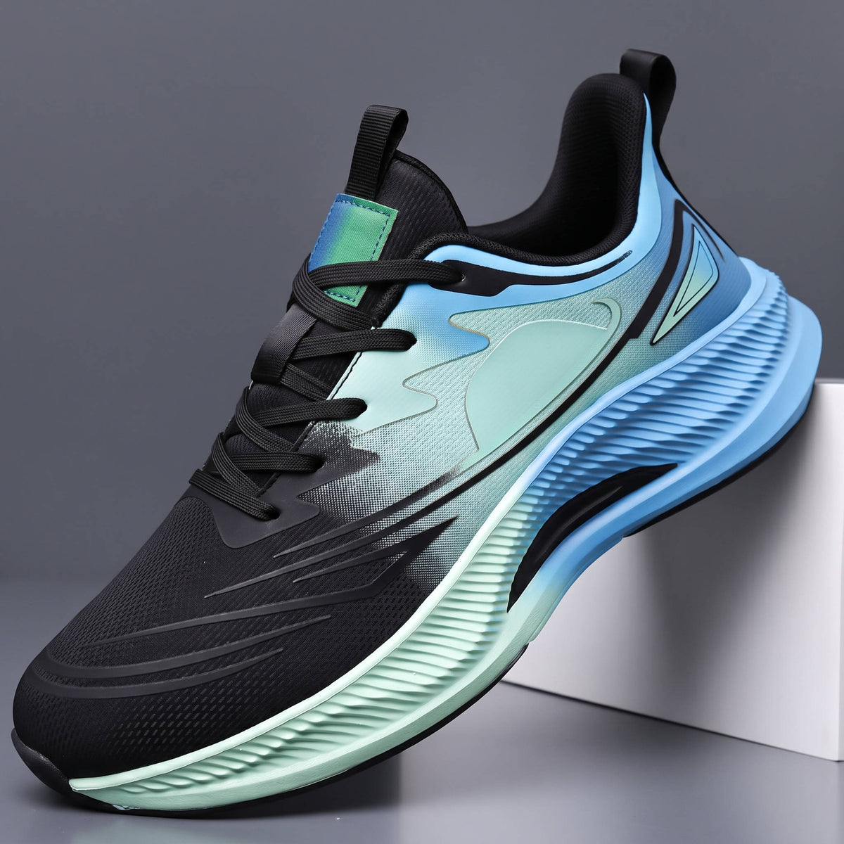 Sculpted Sole Sneakers, Modern Casual Shoes for Everyday Comfort and Style