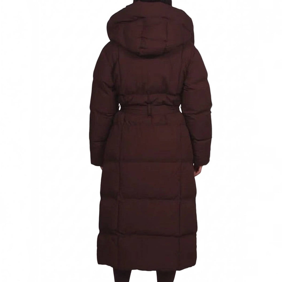 Womens Puffer Coat, Luciana Hooded Winter Coat, Warm Quilted Outerwear