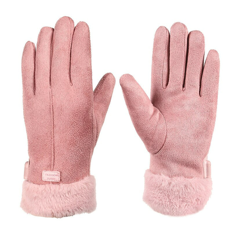 Electric Heated Gloves with Touchscreen friendly Fingers and Three Heat Settings 7 Hour Battery