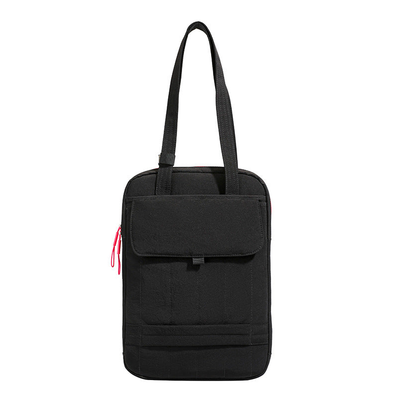 Laptop Tote Bag with Quilted Padding and Organized Interior Pockets for 15in Laptops