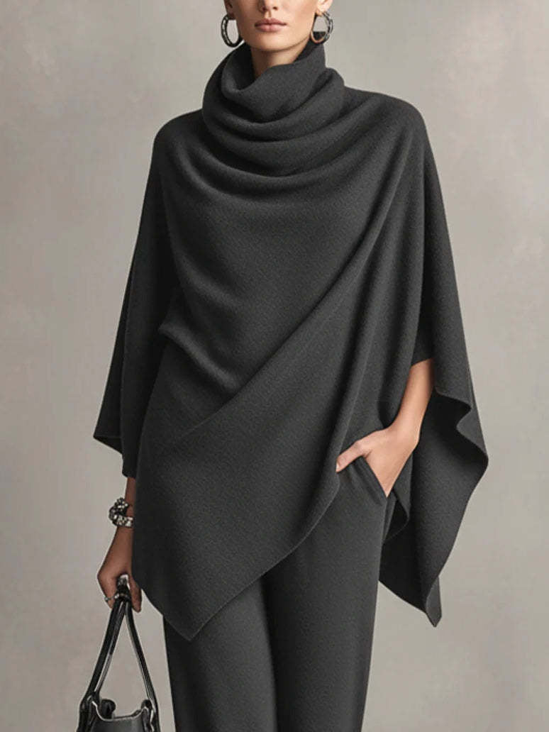 Womens Elegant Set, Flattering Drape Design and Comfortable Fit for Casual and Special Occasions