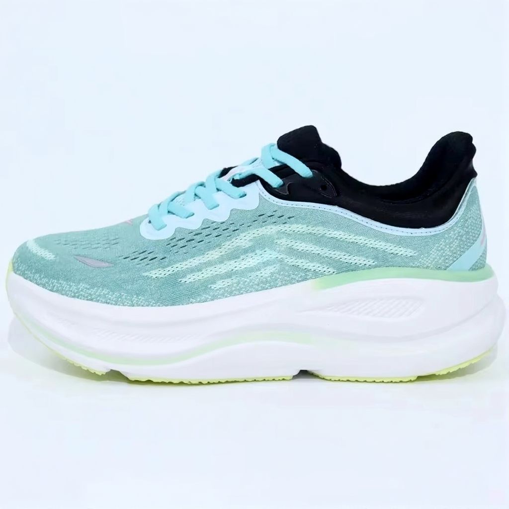Running Shoes with Shock Absorbing Midsole and Breathable Mesh, Flexible Traction Outsole
