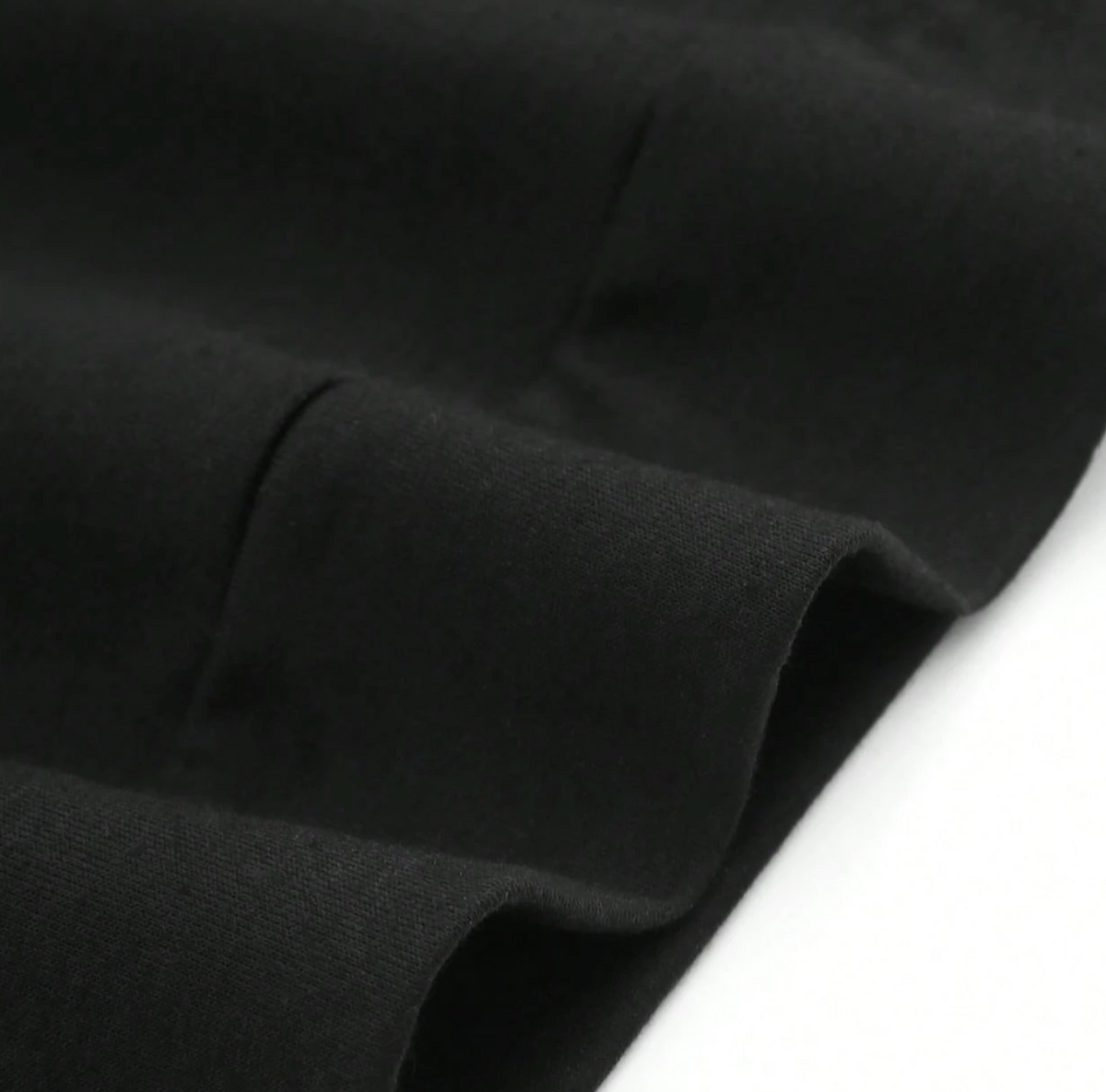Womens Festive Pullover with Round Neckline and Long Sleeves, Black