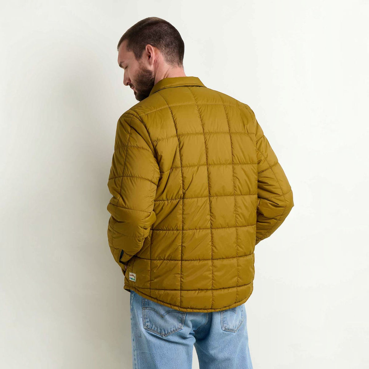 Mens Shirt Jacket, Lightweight Water-Resistant