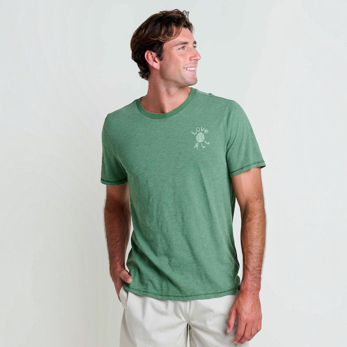 Mens Soft Jersey Crew T-Shirt, Moisture-Wicking