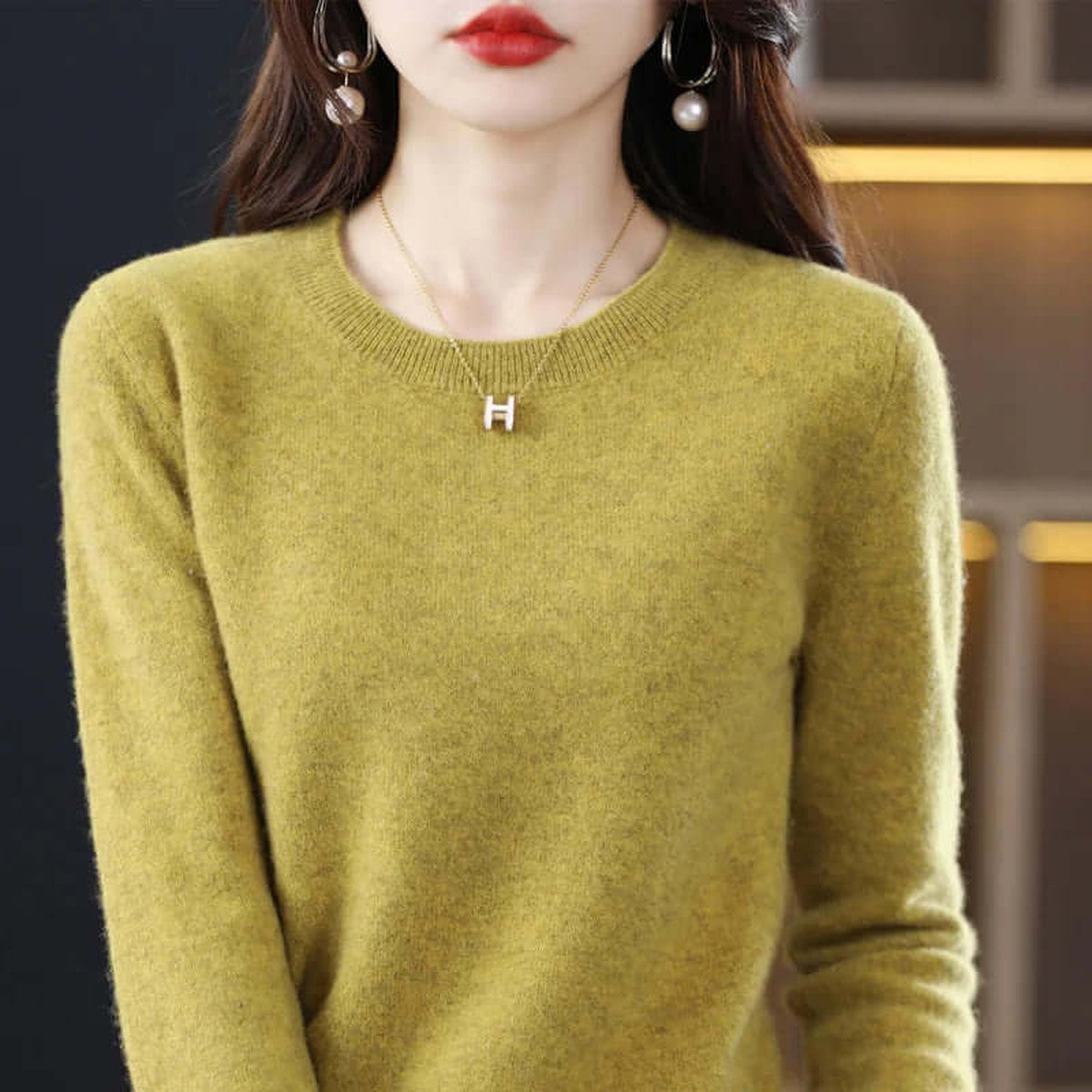 Womens Ribbed Turtleneck Knit Pullover Sweater with Long Sleeves and High Neck