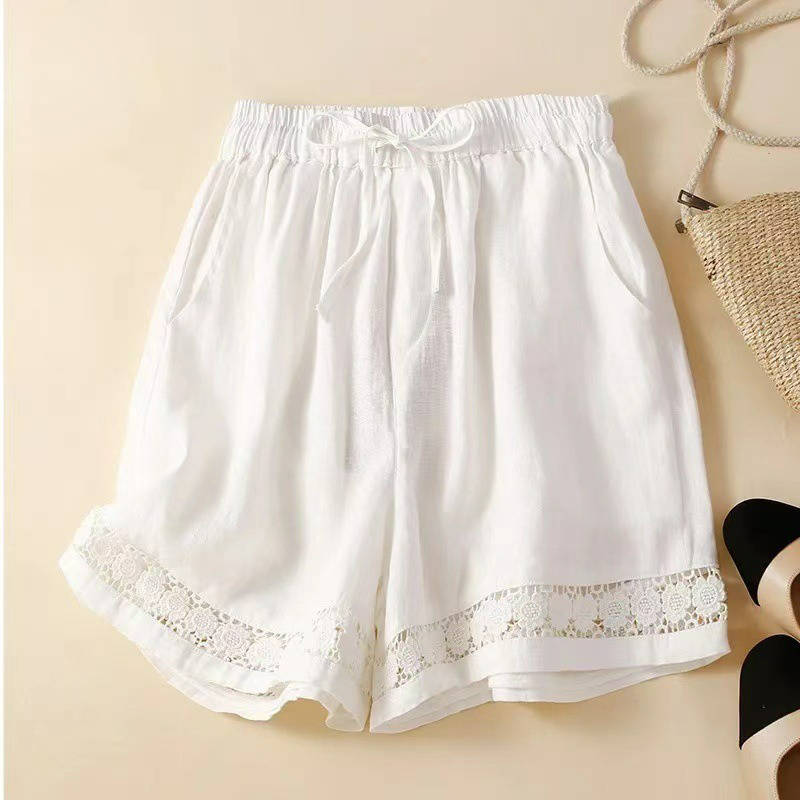 Relaxed Floral Shorts, Stylish Casual Summer Shorts for Women’s Daily Comfort