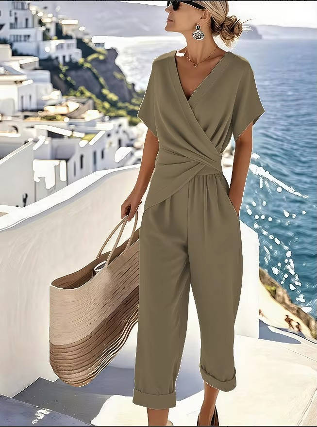 Elegant Two Piece Set, Fashionable Matching Outfit for Women’s Everyday Style