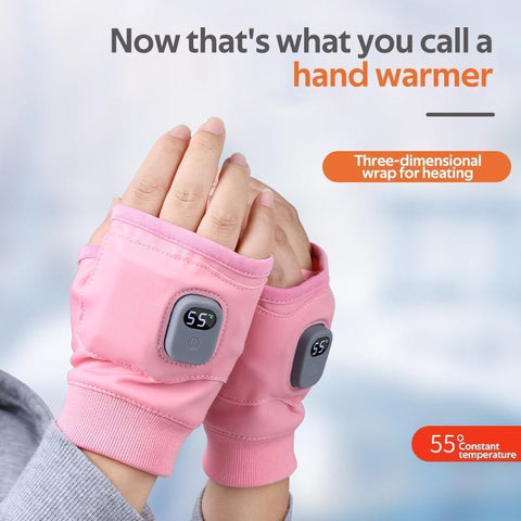 Heated Gloves with Three Temperature Settings and Type C Charging