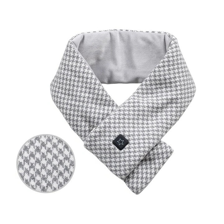 Heated Scarf with Three Heat Settings and Power Bank Connection