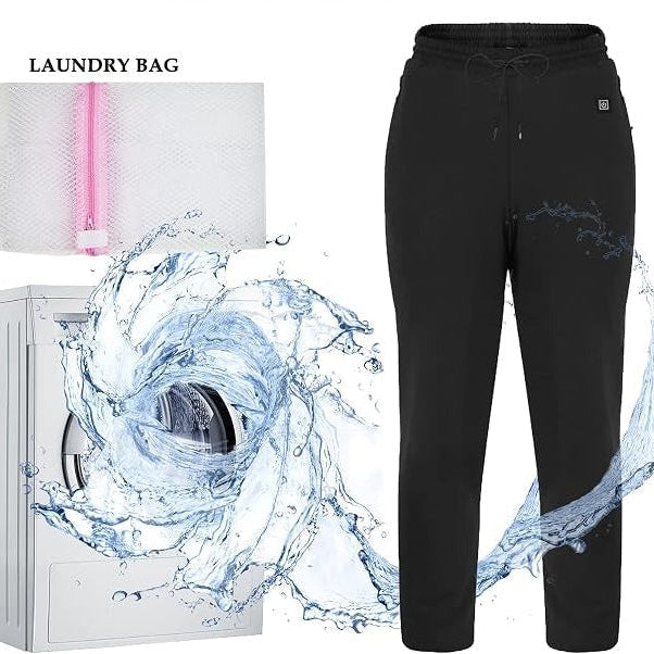 Heated Pants for Men and Women, 8 Heating Zones USB Electric Sweatpants for Winter Warmth