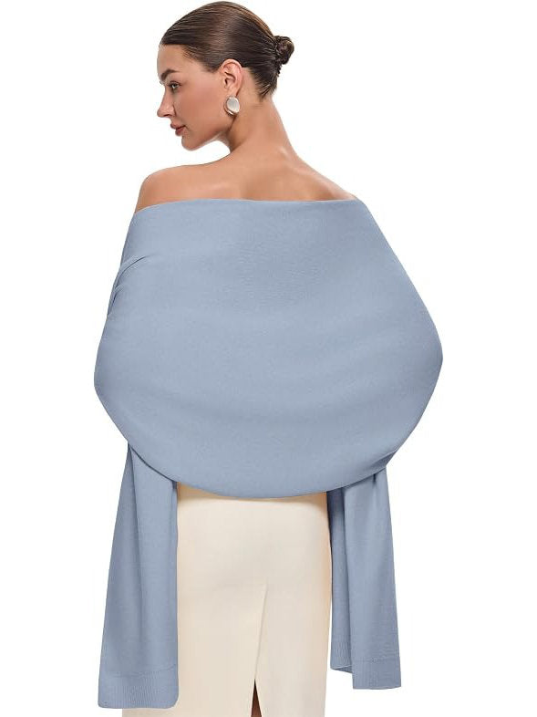 Womens Pashmina Shawl, Large Winter Wrap Scarf for Wedding Bridal Evening Wear