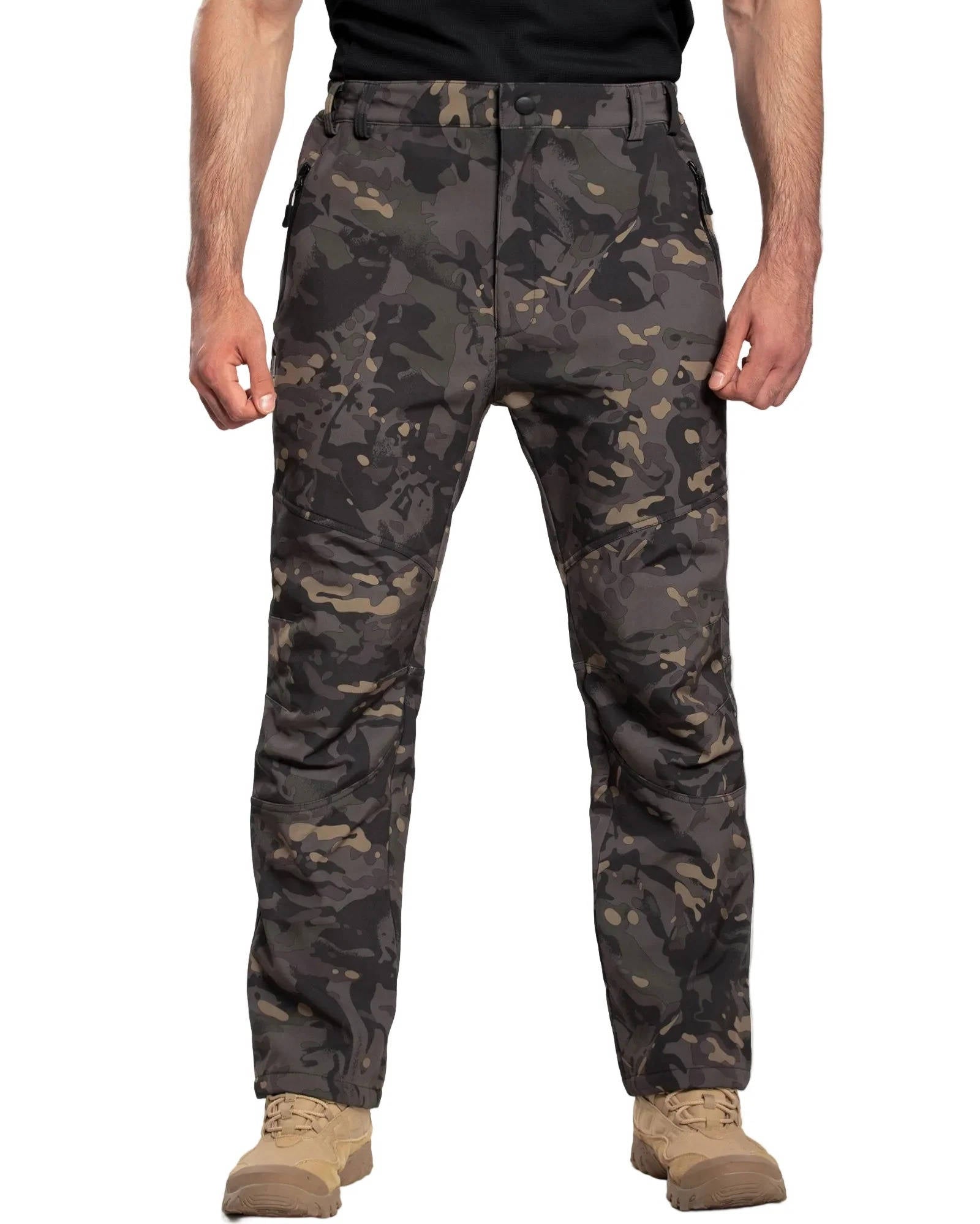 Men's Heated hunting Pants, 12V Battery Powered, Warm Winter Pants for Cold Weather