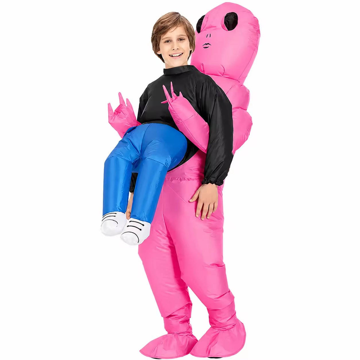 Alien Costume for Kids, Fun Halloween Costume for Children, Alien Costume for Halloween Parties and Events