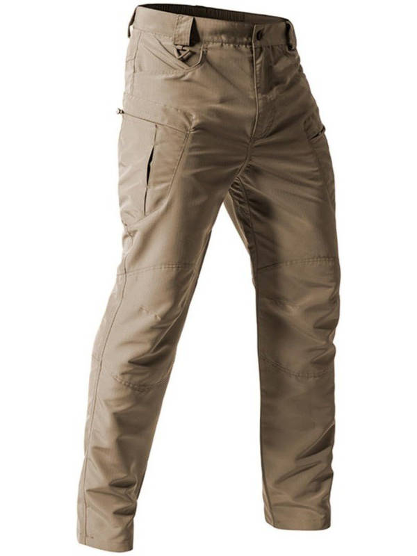 Mens Weatherproof Work Pants, Waterproof Ripstop Cargo Pants, Lightweight Stretch Hiking Outdoor Work Trousers