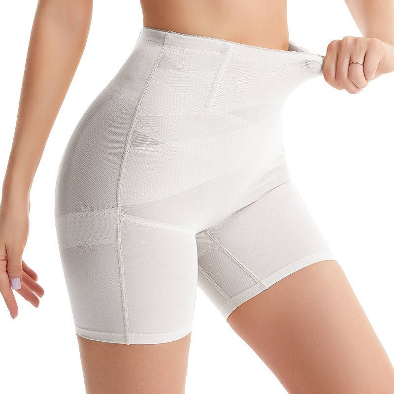 Womens Shapewear Panties, High Stretch Compression Underwear, Solid Color Waist Girdle
