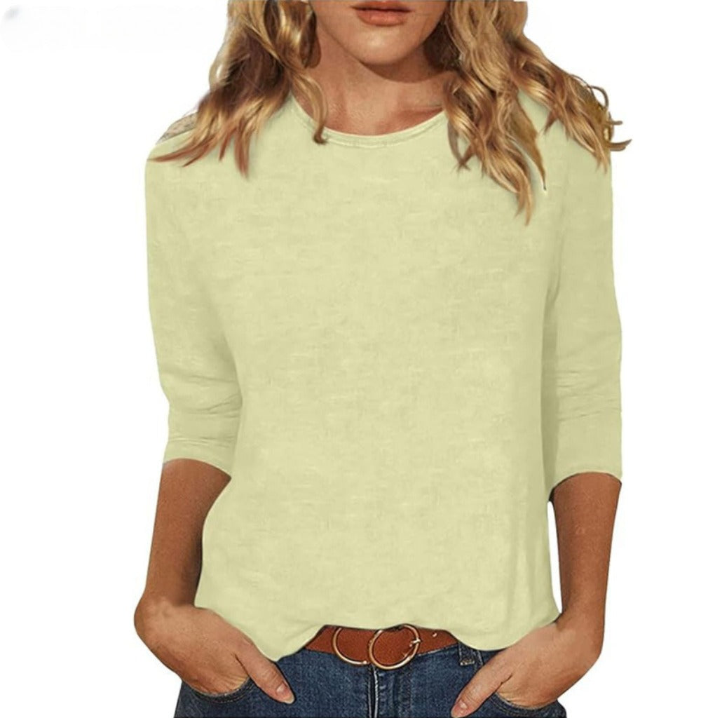 Women's Casual Shirts Long Sleeve Tops, Soft Crewneck T Shirts, Basic Tee for Business, Workout and Fall Clothes 2026