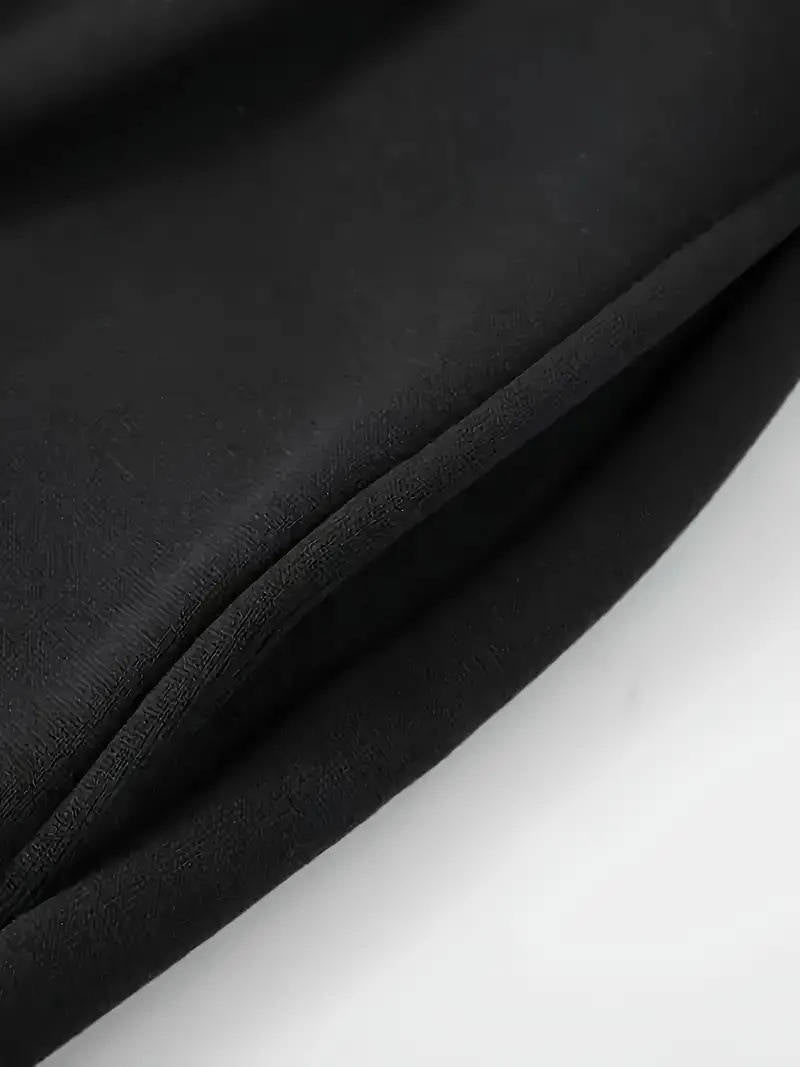 Mens Fleece Lined Joggers, Warm Sweatpants with Zipper Pockets for Winter Casual and Outdoor Wear