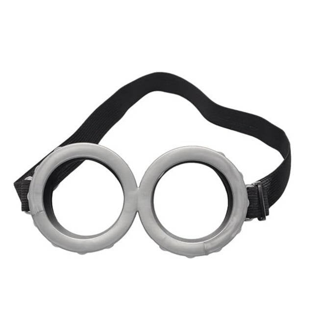 Halloween Costume for Adults, 4 Pcs Yellow Costume Set with Hat Goggles Gloves and Suspenders