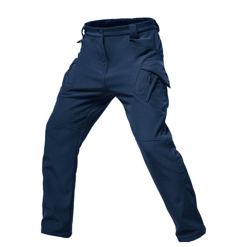 Mens Hunting Pants, Winter Snow Ski Pants with Fleece Lining, Waterproof Tactical Work Pants for Cold Weather Outdoor Use