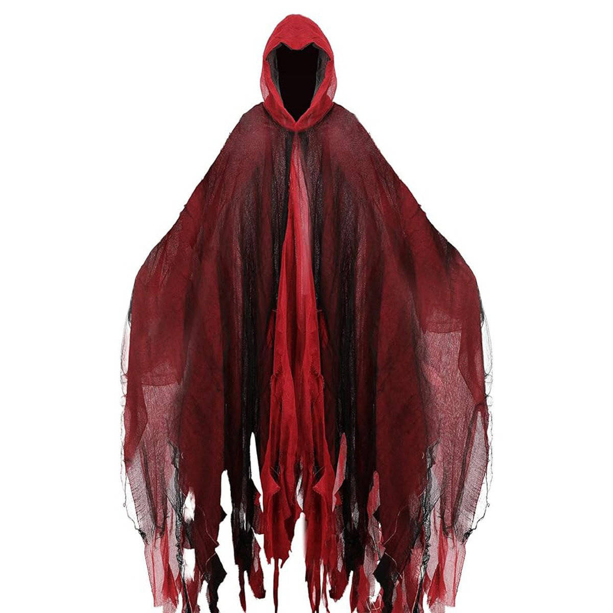 Grim Reaper Costume, Hooded Cloak for Men and Women, Halloween Cosplay Costume for Parties and Themed Events