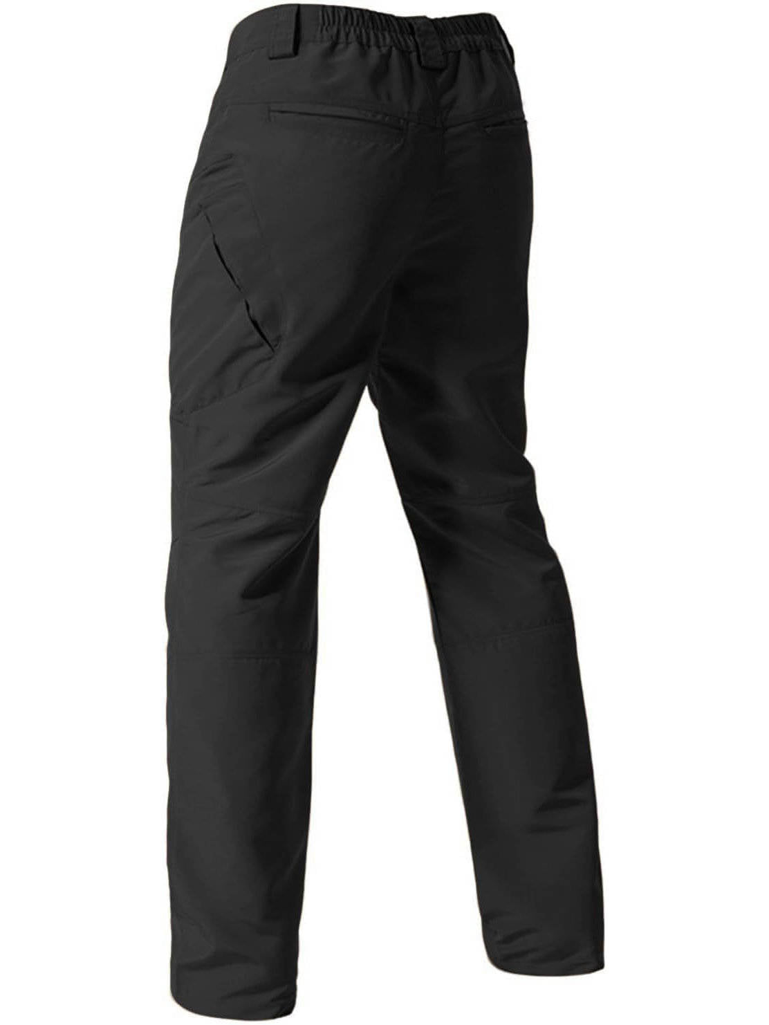Mens Weatherproof Work Pants, Waterproof Ripstop Cargo Pants, Lightweight Stretch Hiking Outdoor Work Trousers