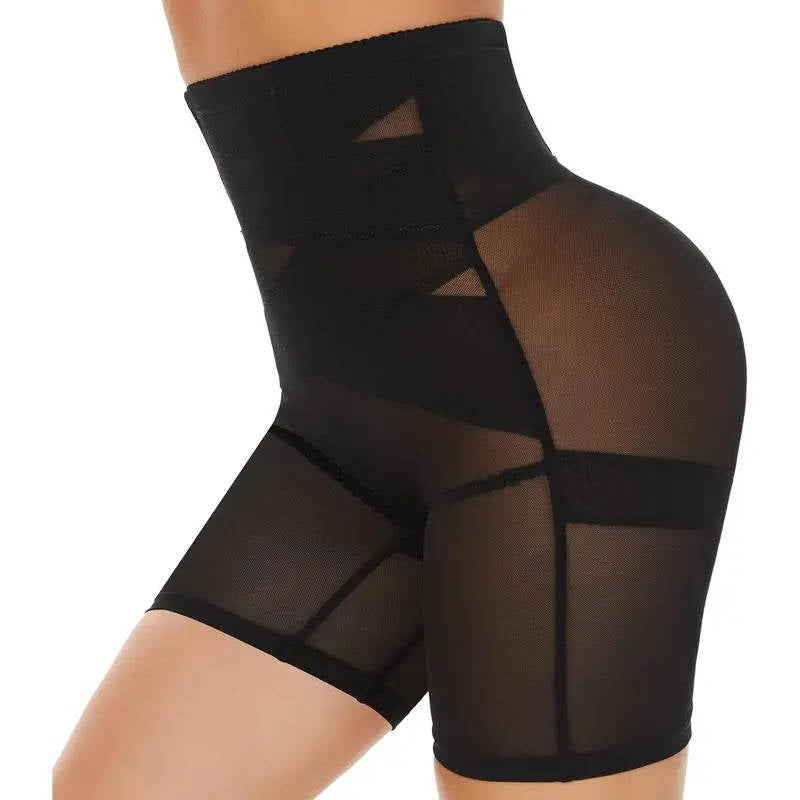 Womens Shapewear Panties, High Stretch Compression Underwear, Solid Color Waist Girdle