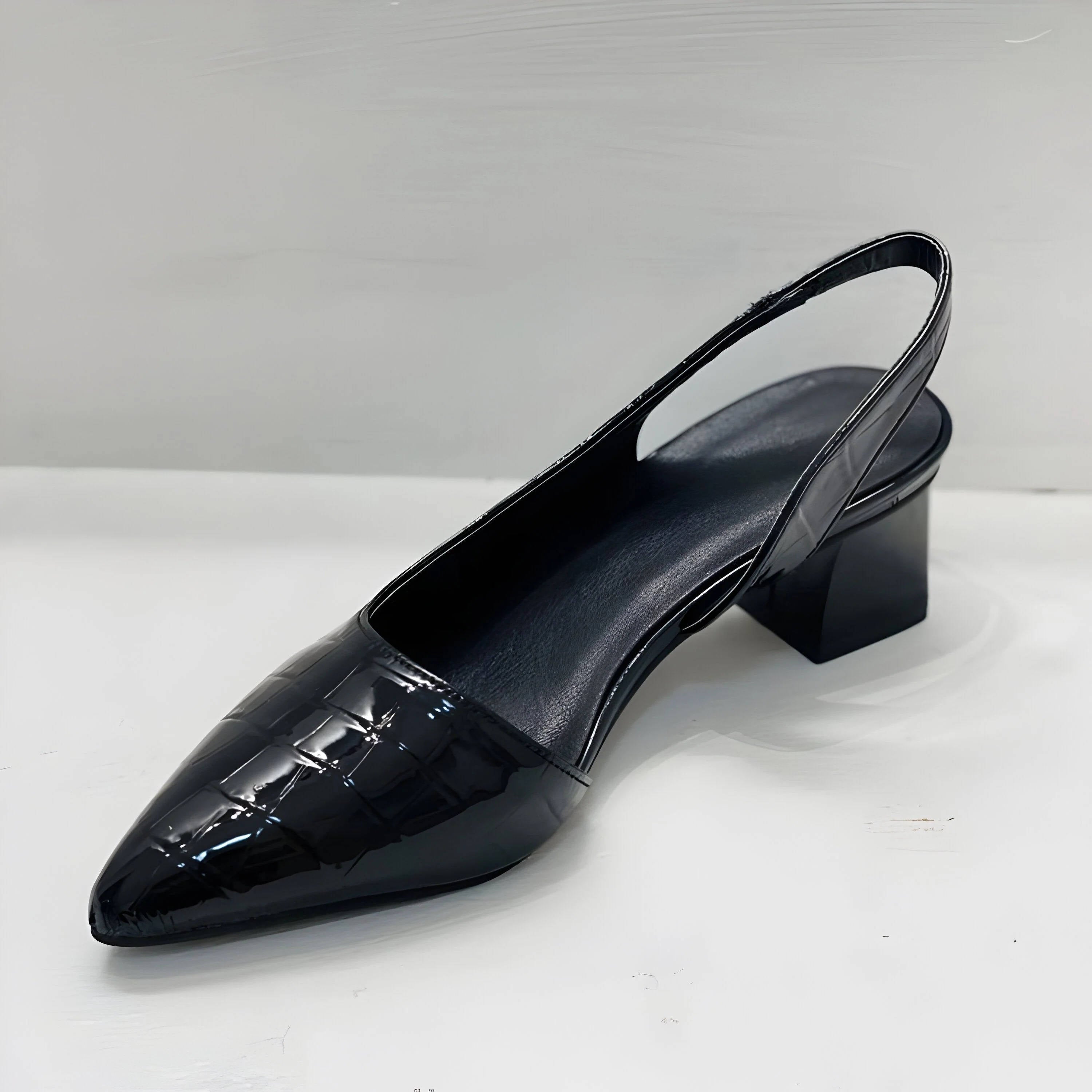 Women's Comfortable Wedge Dress Pumps, Fashion Block Heel Shoes for Work and Weddings