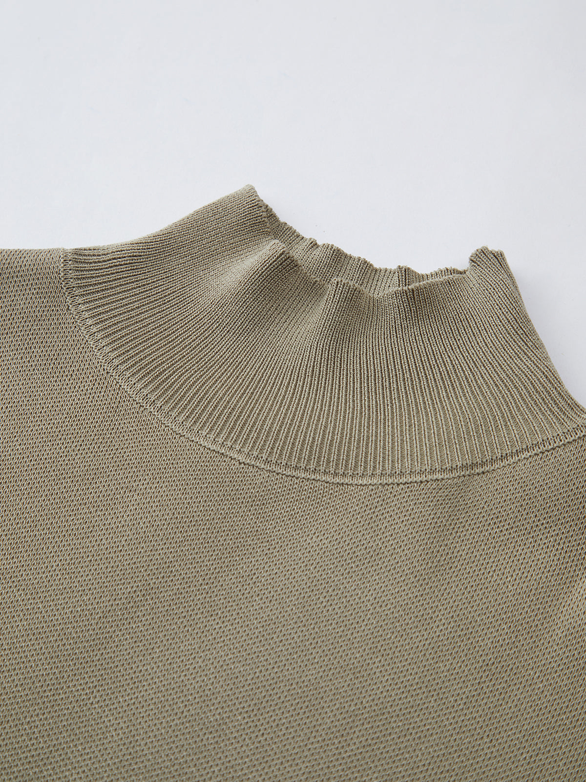 Knit Sweater with Acrylic Polyester Blend and Slight Stretch, Hip Length