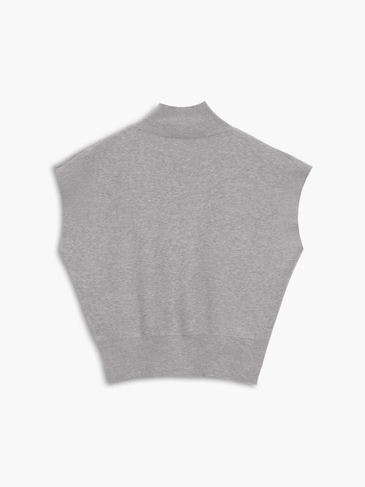 Knit Sweater with Acrylic Polyester Blend and Slight Stretch, Hip Length