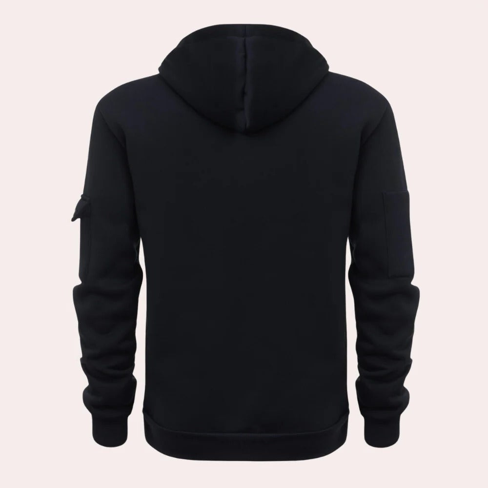 Mens Pullover Hoodie with Kangaroo Pocket