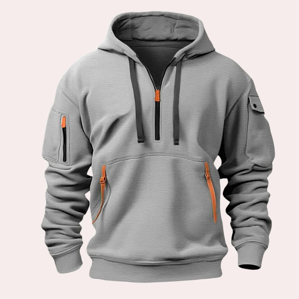 Mens Pullover Hoodie with Kangaroo Pocket
