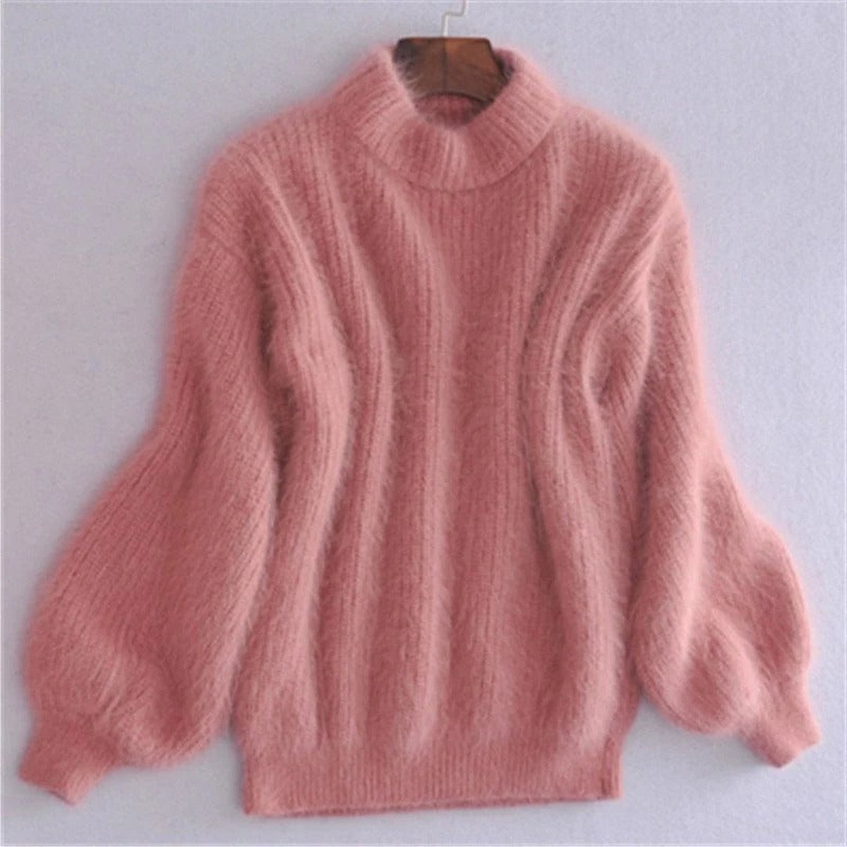 Open Weave Crochet Pullover Sweater with Dropped Shoulders for Women