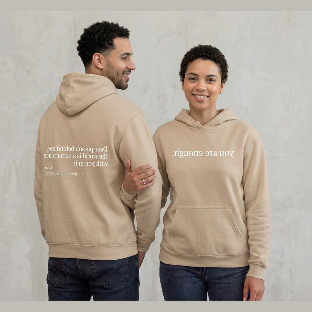 Graphic Fleece Pullover Hoodie with Tokyo City Back Print and Kangaroo Pocket