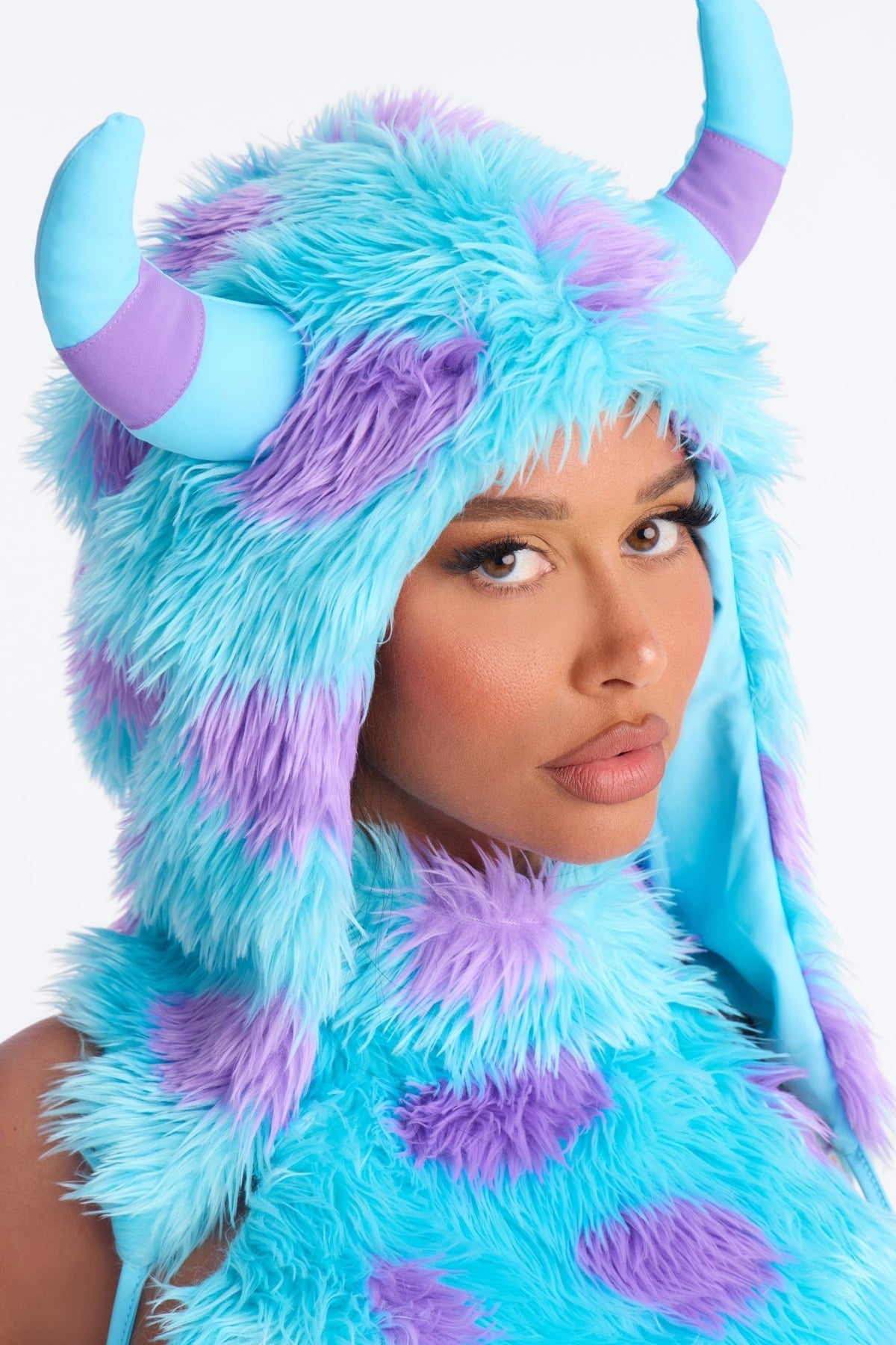 Dinosaur Explorer Costume Set with Faux Fur Leg Warmers and Crop Top