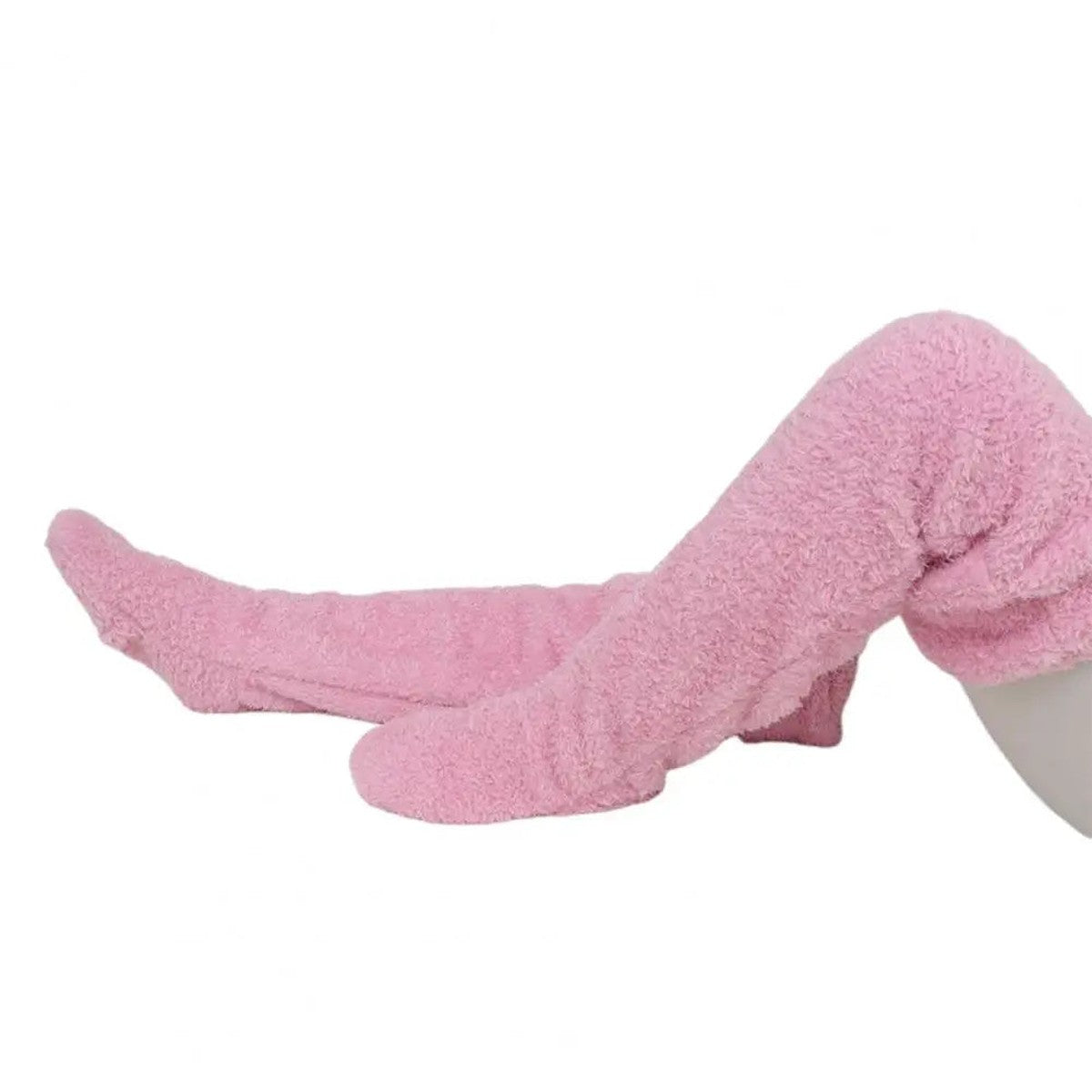 Fuzzy Over the Knee Thermal Leg Warmers with Soft Fleece Lining