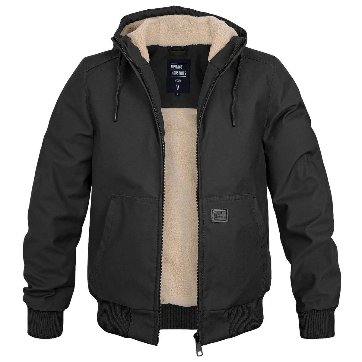 Men Heavyweight Winter Parka Coat with Detachable Faux Fur Hood and Warm Insulation