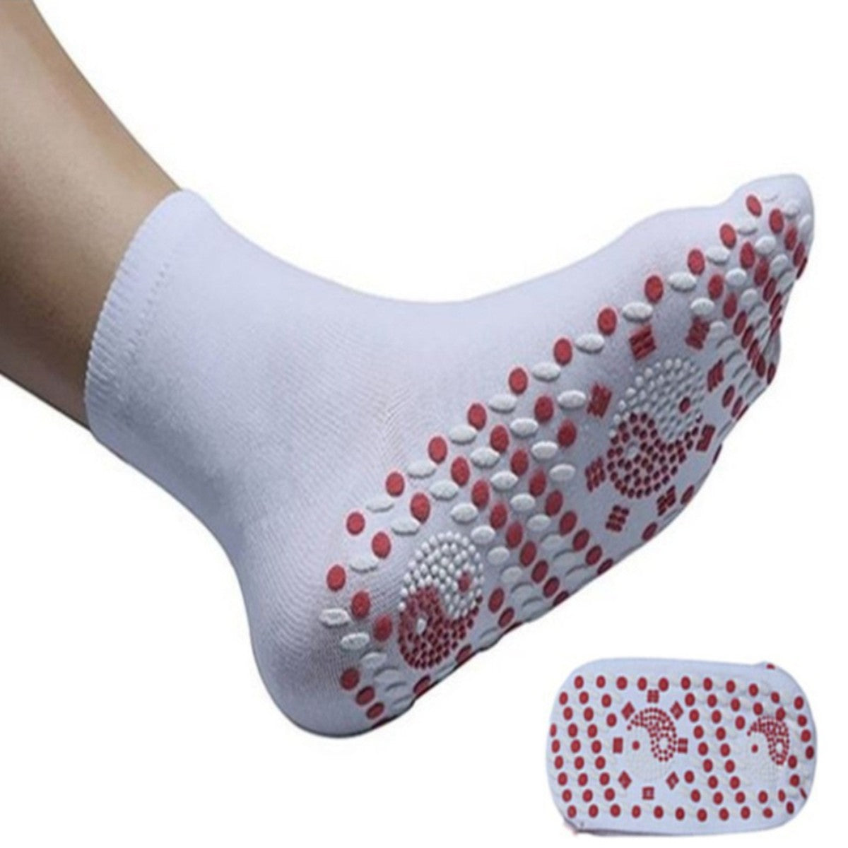 Electric Thermal Socks with Temperature Control and Battery Pouch for Winter
