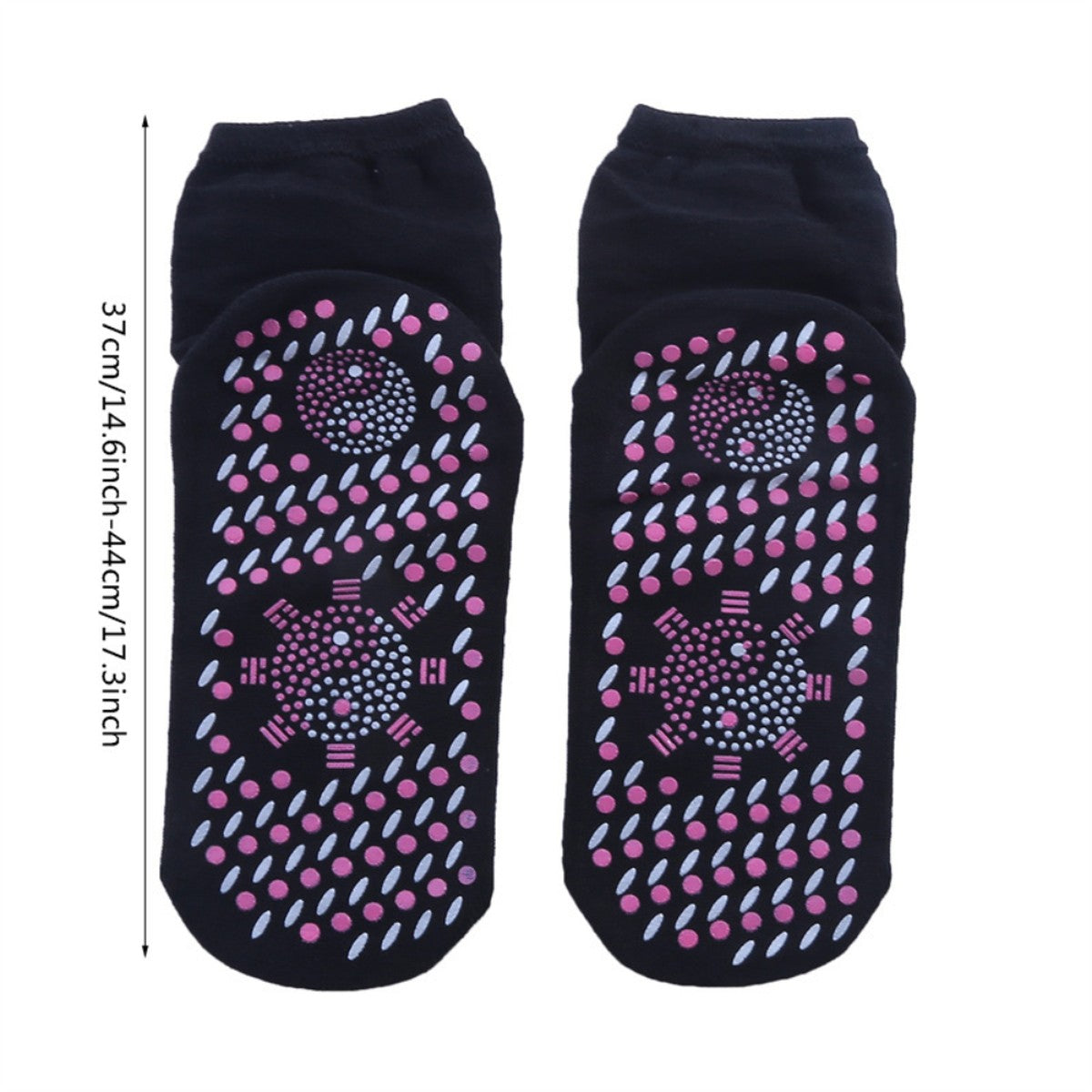 Electric Thermal Socks with Temperature Control and Battery Pouch for Winter