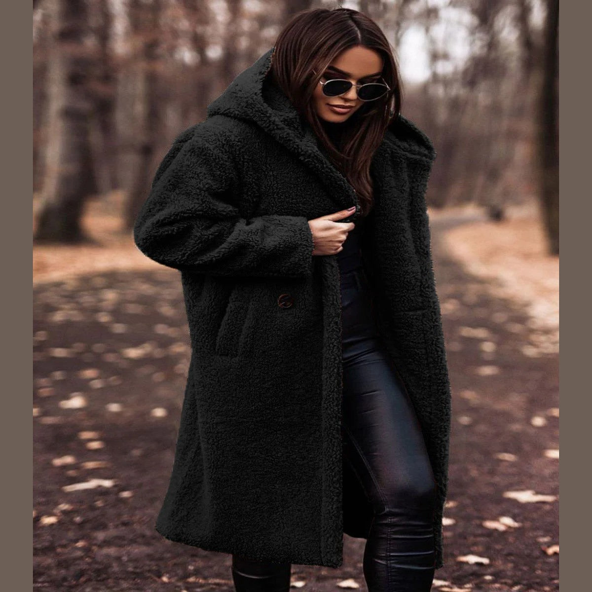 Women Quilted Puffer Jacket with High Stand Collar and Full Zip Closure