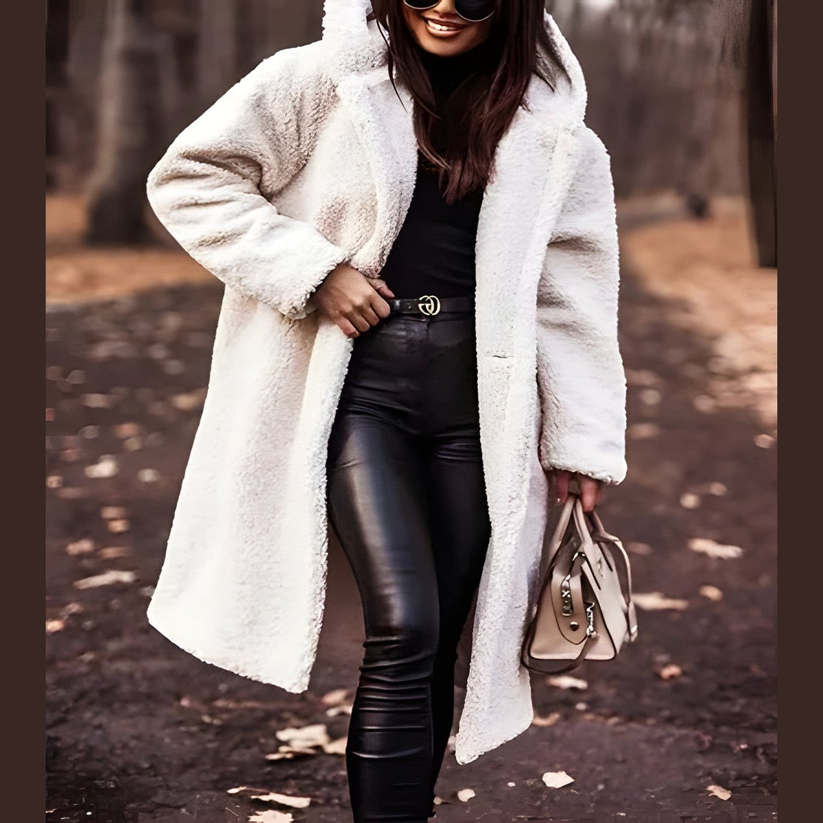 Women Quilted Puffer Jacket with High Stand Collar and Full Zip Closure